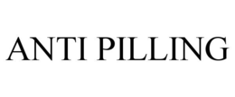 ANTI PILLING trademark