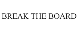 BREAK THE BOARD trademark