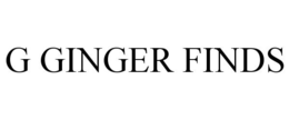 G GINGER FINDS trademark