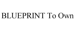 BLUEPRINT TO OWN trademark