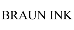 BRAUN INK trademark