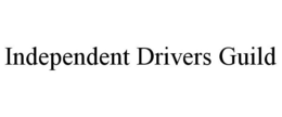INDEPENDENT DRIVERS GUILD trademark