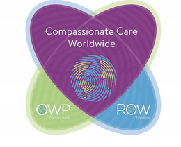COMPASSIONATE CARE WORLDWIDE OWP PHARMACEUTICALS ROW FOUNDATION trademark