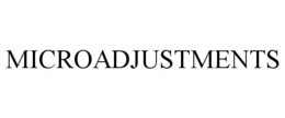 MICROADJUSTMENTS trademark