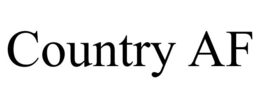 COUNTRY AF trademark