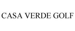 CASA VERDE GOLF trademark
