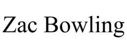 ZAC BOWLING trademark
