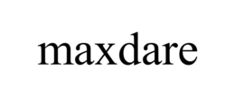 MAXDARE trademark