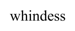 WHINDESS trademark
