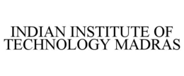 INDIAN INSTITUTE OF TECHNOLOGY MADRAS trademark