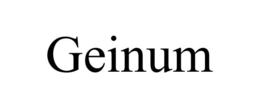 GEINUM trademark