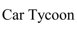 CAR TYCOON trademark