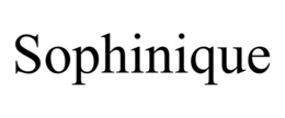 SOPHINIQUE trademark