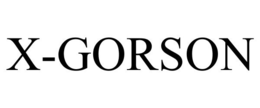 X-GORSON trademark
