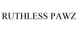 RUTHLESS PAWZ trademark