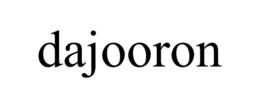 DAJOORON trademark