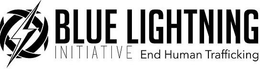BLUE LIGHTNING INITIATIVE END HUMAN TRAFFICKING trademark