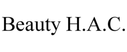 BEAUTY H.A.C. trademark
