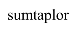 SUMTAPLOR trademark