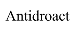 ANTIDROACT trademark