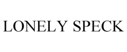 LONELY SPECK trademark