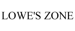LOWE'S ZONE trademark