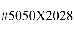 #5050X2028 trademark
