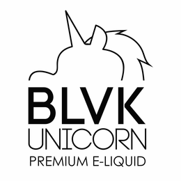 BLVK UNICORN PREMIUM E-LIQUID trademark