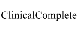 CLINICALCOMPLETE trademark