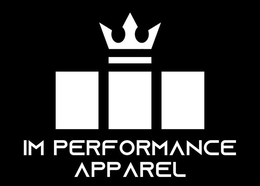 M IM PERFORMANCE APPAREL trademark