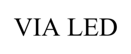 VIA LED trademark