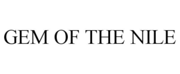 GEM OF THE NILE trademark