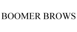 BOOMER BROWS trademark