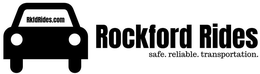 RKFDRIDES.COM ROCKFORD RIDES SAFE. RELIABLE. TRANSPORTATION. trademark