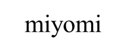MIYOMI trademark