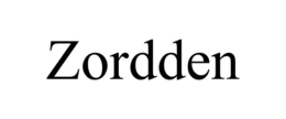 ZORDDEN trademark