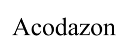 ACODAZON trademark