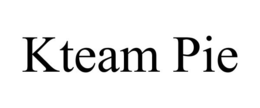 KTEAM PIE trademark