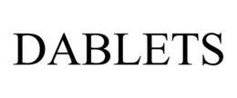 DABLETS trademark