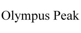 OLYMPUS PEAK trademark