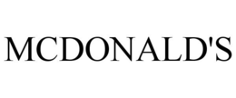 MCDONALD'S trademark