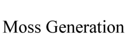 MOSS GENERATION trademark