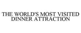 THE WORLD'S MOST VISITED DINNER ATTRACTION trademark