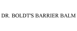 DR. BOLDT'S BARRIER BALM trademark