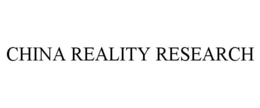 CHINA REALITY RESEARCH trademark