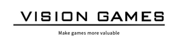 VISION GAMES MAKE GAMES MORE VALUABLE trademark