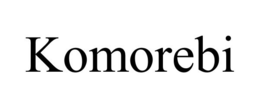 KOMOREBI trademark