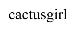 CACTUSGIRL trademark
