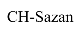 CH-SAZAN trademark