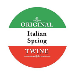 ORIGINAL ITALIAN SPRING TWINE trademark